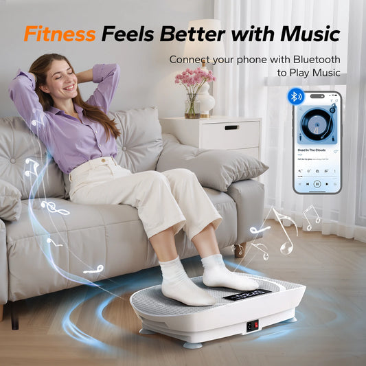 Vibration Plate Exercise Machine Whole Body Workout