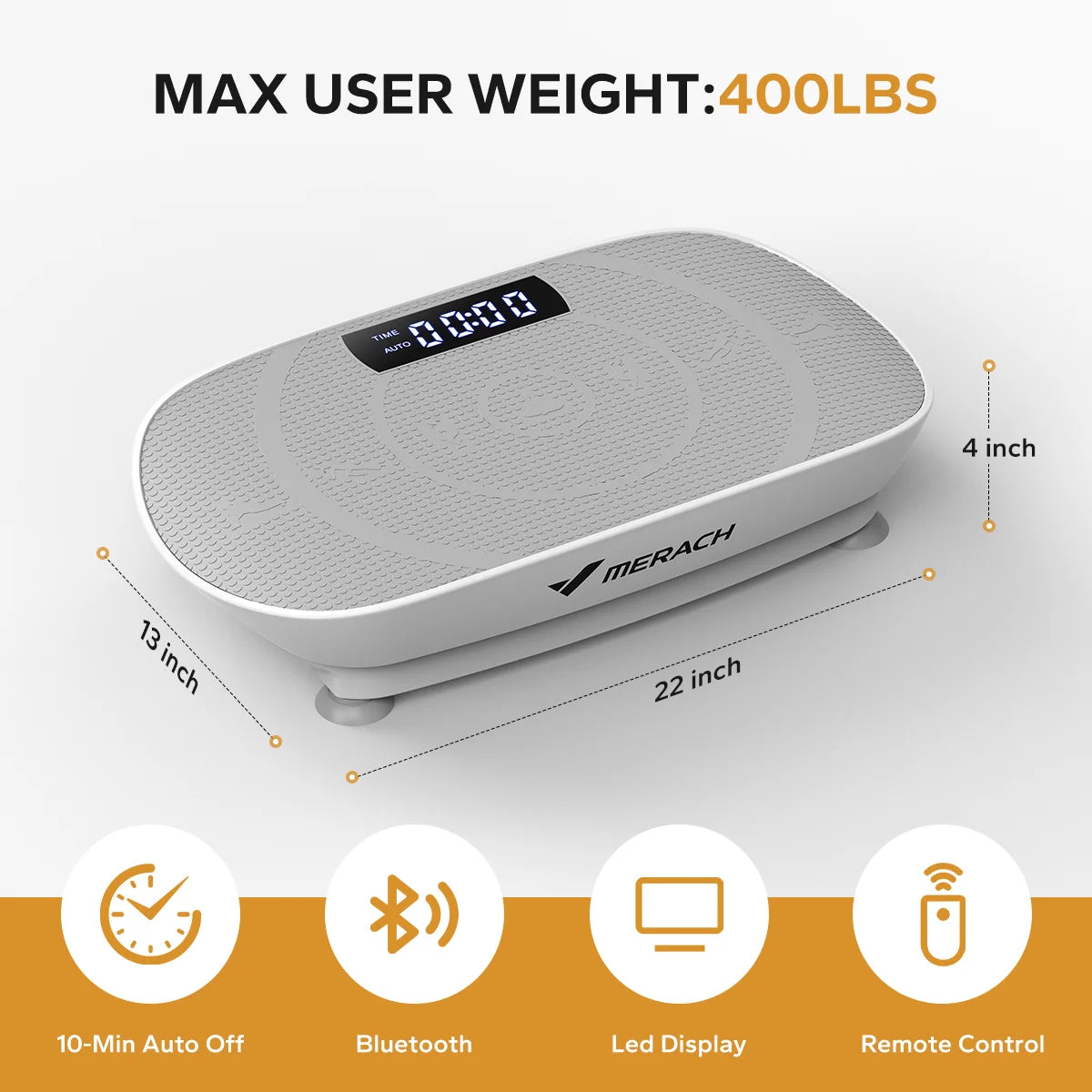 Vibration Plate Exercise Machine Whole Body Workout