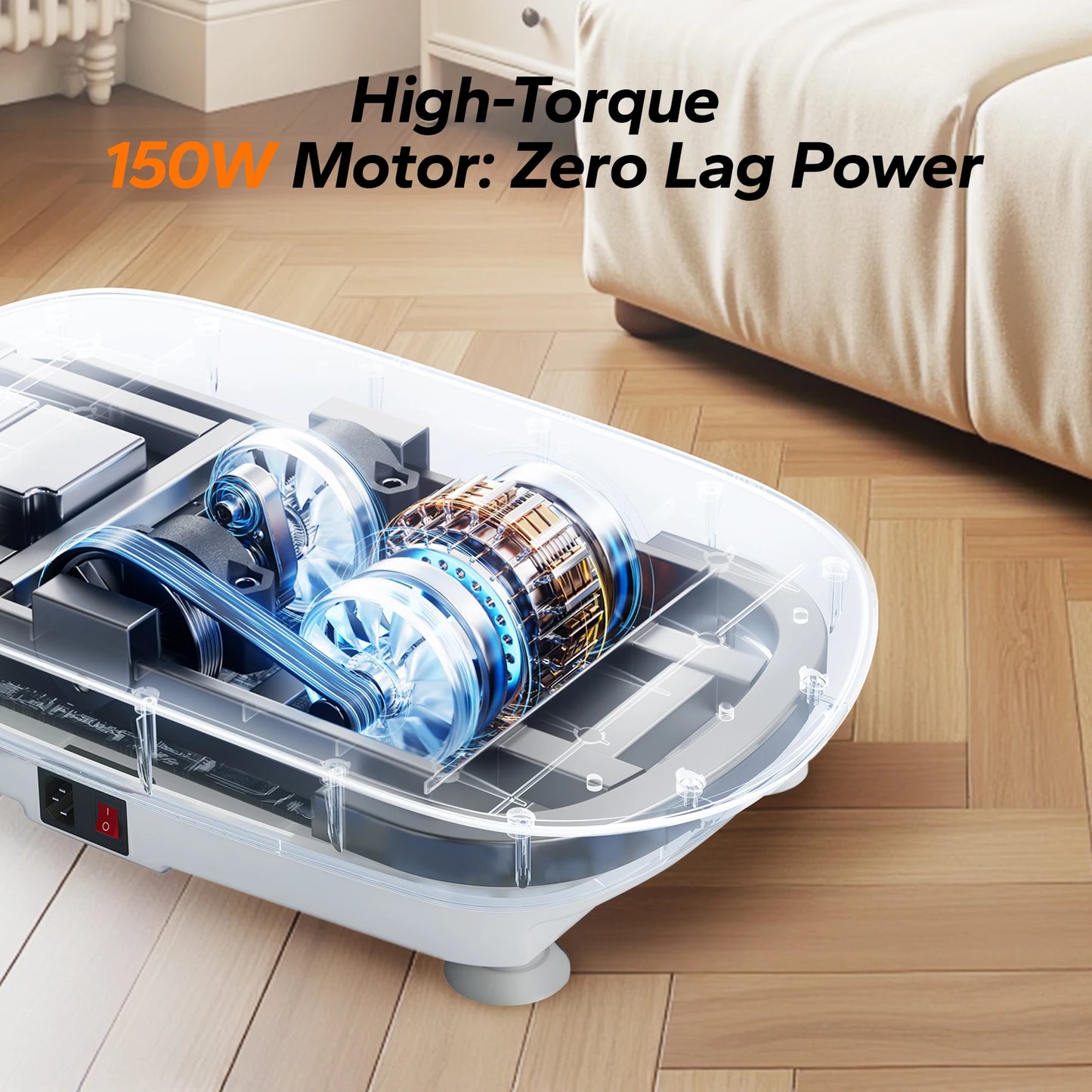 Vibration Plate Exercise Machine Whole Body Workout
