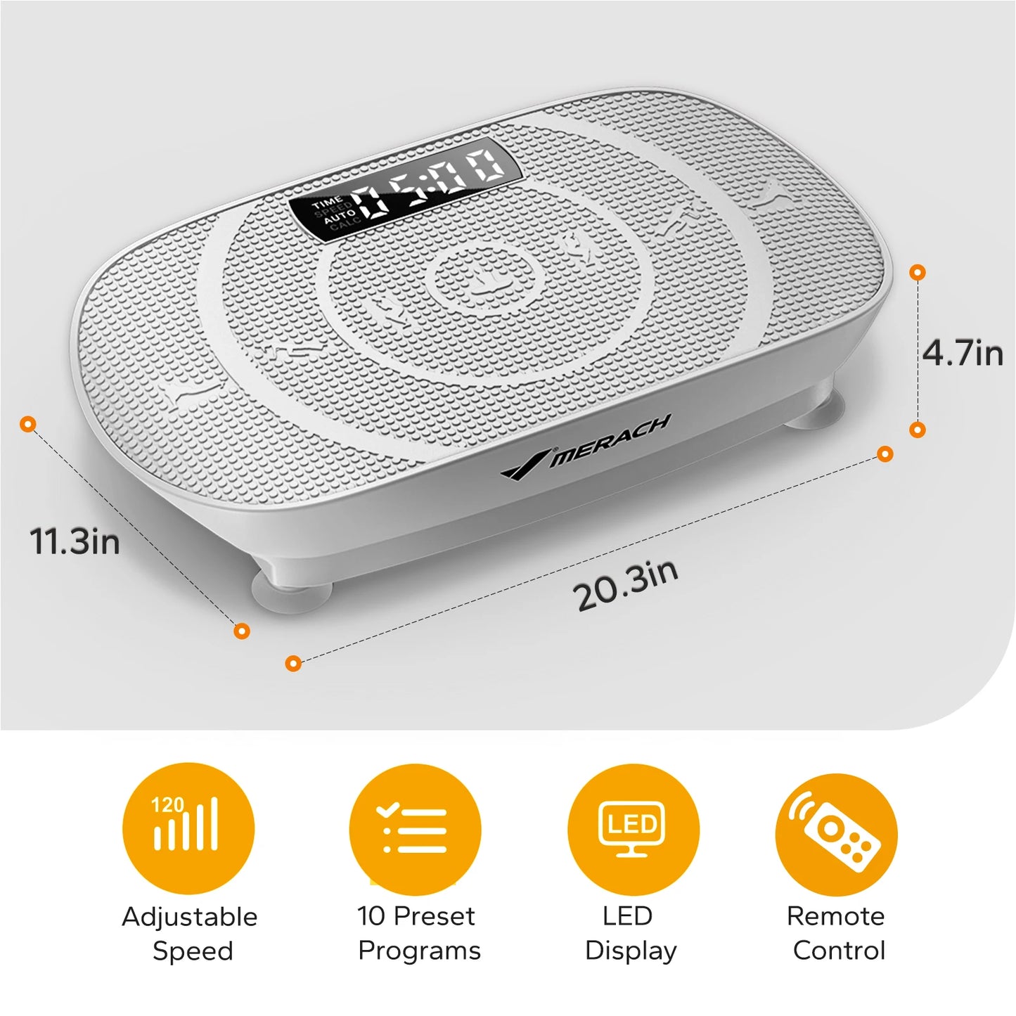 Vibration Plate Exercise Machine Whole Body Workout