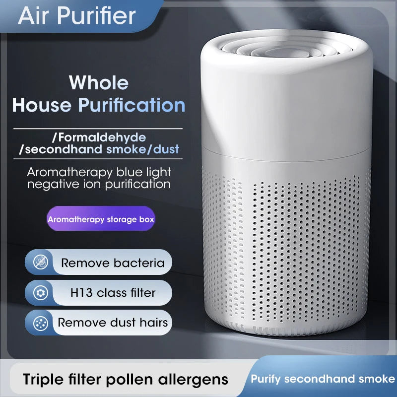 Air Purifier Portable Air Cleaner with HEPA Filter Air Freshener Odor Remover