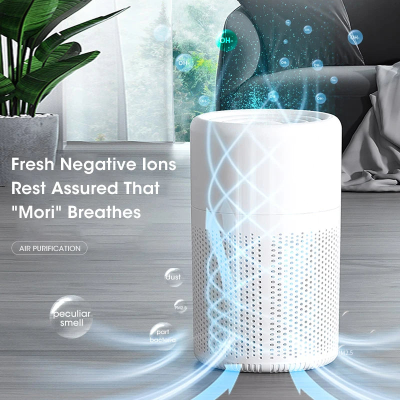 Air Purifier Portable Air Cleaner with HEPA Filter Air Freshener Odor Remover