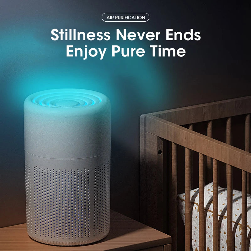 Air Purifier Portable Air Cleaner with HEPA Filter Air Freshener Odor Remover